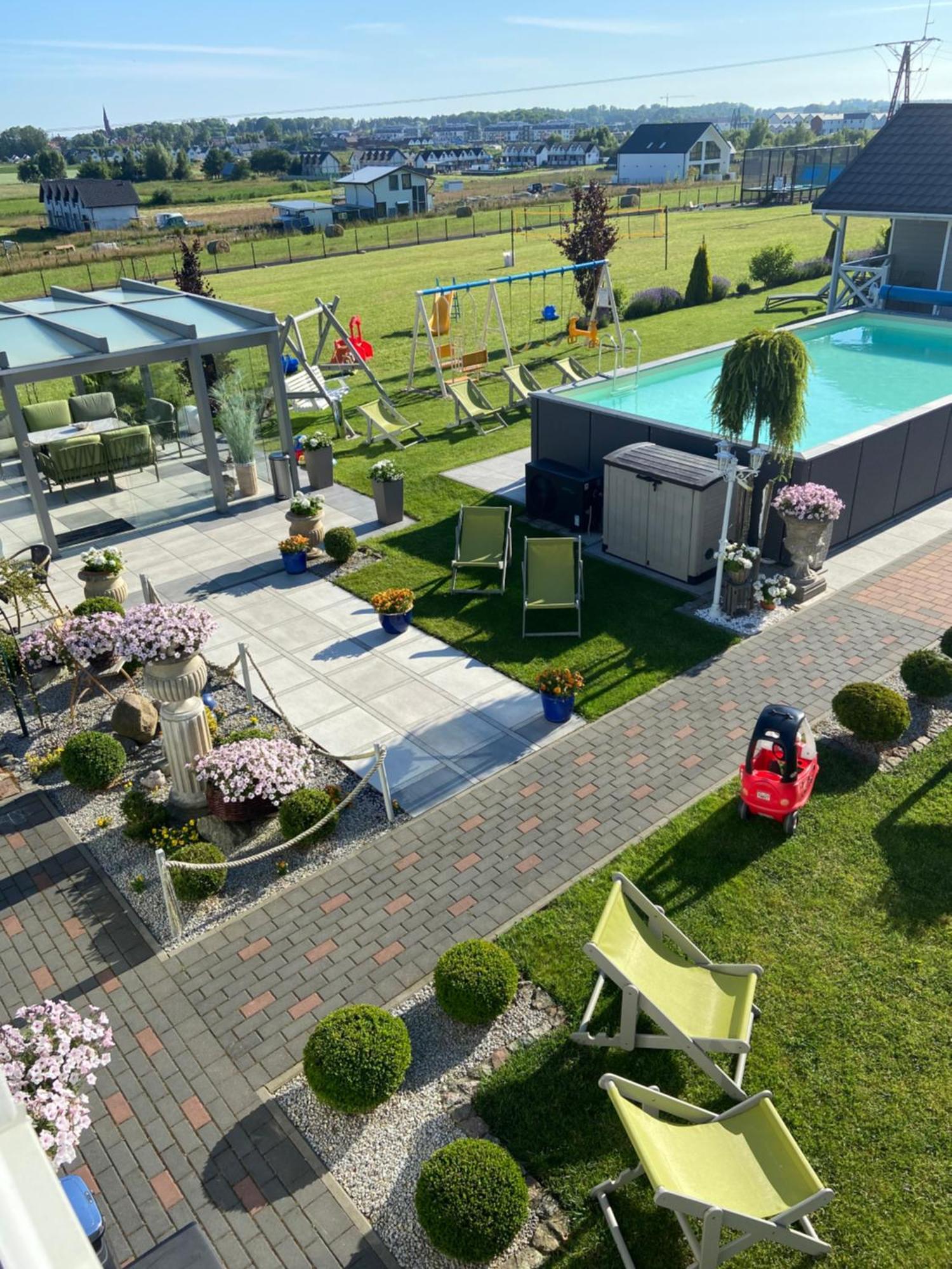 Ferienhaus Nad Rozlewiskiem Basen, Malpi Gaj W Swietlicy - Wszystko Dla Dzieci Sarbinowo